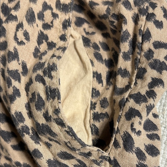 AERIE Leopard Print Cargo Jogger Pants - Picture 3 of 6